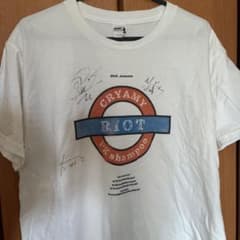 PK shampoo CRYAMY RIOT ツアーTシャツ サイン入りのサムネイル