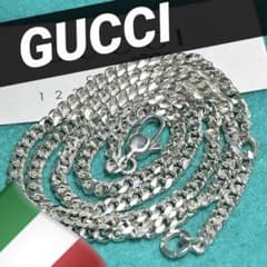 美品 GUCCI 3ミリ 中太喜平チェーンネックレス - メルカリ