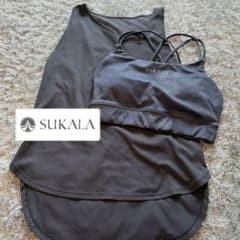 【新品】SUKALA セパレートアシンメトリータンクトップ&ブラトップSサイズ 新品未使用/紙タグ無し】【SUKALA】セパレートアシンメトリータンク