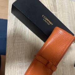 C COMPANY LIMITED レザーペンケース オレンジのサムネイル