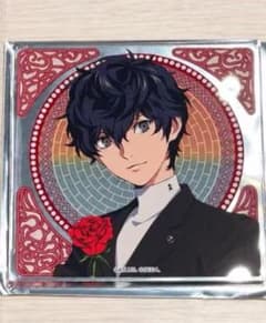 PERSONA Memoria カフェ アクリルコースター ペルソナ5 雨宮蓮 - メルカリ