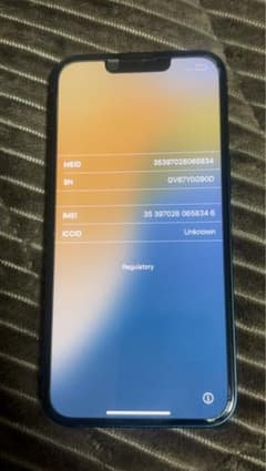【美品】 iPhone13 128GB SIMフリー バッテリー88% 残債なしのサムネイル