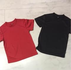 キッズ  トレーニングウェア   Tシャツ2枚セット120のサムネイル