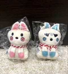 おじゃる丸 ぬいぐるみボールチェーン2 オコリン坊 ニコリン坊2個セットのサムネイル