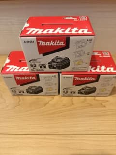 MAKITA マキタ バッテリー 未使用品 3個セット BL1860Bのサムネイル