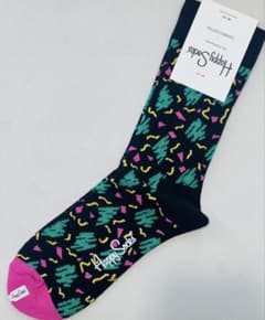 Happy Socks 新品 ソックス 36-40 総柄　Yのサムネイル