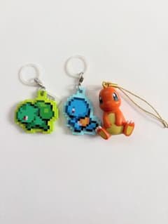【値下げ】ポケモン キーホルダー フシギダネ ゼニガメ ヒトカゲのサムネイル