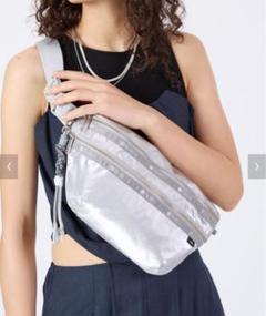 Ri⭐︎【LeSportsac×Ameri】ショルダーバッグ シルバー Ri⭐︎様 専用【LeSportsac×Ameri】ショルダーバッグ シルバー