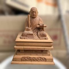 一刀彫　激レア　日蓮上人本尊　日蓮宗　仏像　仏教美術 一刀彫 激レア 日蓮上人本尊 日蓮宗 仏像 仏教美術 | Mercari