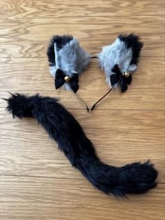 猫耳としっぽ⭐︎ハロウィン⭐︎コスプレのサムネイル