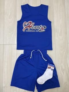 Heart バスケットボール ユニフォーム 130 Heart バスケットボール ユニフォーム セット 145 - メルカリ