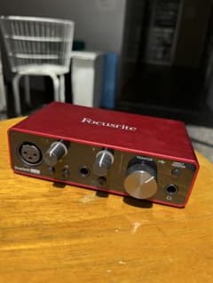 【美品】Focusrite Scarlett Solo 3rd gen