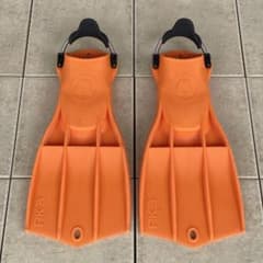 apeks エイペックス RK3 フィン LARGE オレンジ - メルカリ