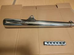 SR400 美品Payton Place ステンレス マフラー サイレンサー付きのサムネイル