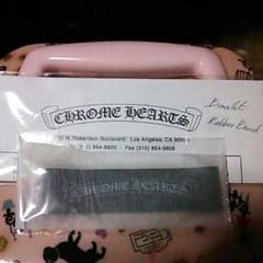 【美品】CHROME HEARTS ラバーブレスのサムネイル
