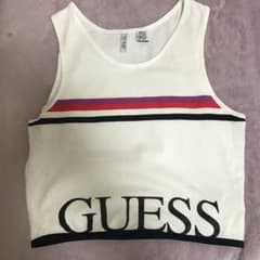 ［値下げ！］GUESSタンクトップ(洗濯、アイロン、消毒済み)のサムネイル