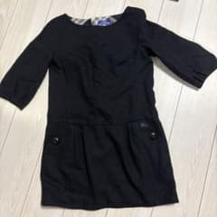 BURBERRY BLUE LABEL ミニワンピース ブラックのサムネイル