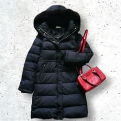 美品 名作✨イエナ タフタ ロング ダウンコート フォックスファー 3way