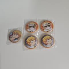 鬼滅の刃 キメツ学園 バレンタイン くじ引き缶バッジ ミニ 我妻善逸