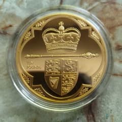 超希少】 2003 ロイヤルミント イギリス 戴冠 5OZ 大型 銀貨 - メルカリ