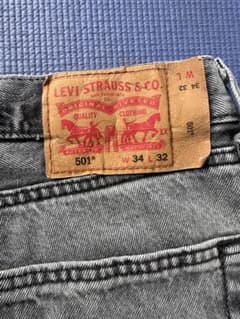 Levi's 501 グレー　W34 L32のサムネイル