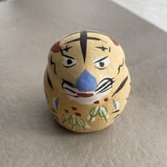 無印良品　2022 福缶　日本の縁起物　虎　とら　置物　土佐　漆喰人形　土佐漆喰