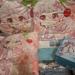 桜ミク クッション グッスマくじ C賞 3種 プロセカ ブランケット フィギュア