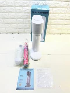 389Z sodastream GAIA 炭酸水メーカー 本体 ホワイト ガス付 389Z sodastream GAIA 炭酸水メーカー 本体 ホワイト ガス付 - メルカリ