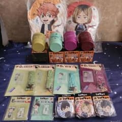 ハイキュー!!グッスマくじ【C賞ダイカットクッション～G賞】14種15個セット