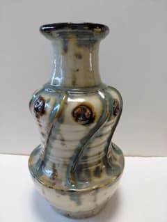 琉球壺屋焼　小橋川源慶作　ゲンケイ印あり　　約34センチ 琉球壺屋焼 小橋川源慶作 ゲンケイ印あり 約34センチ - メルカリ