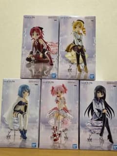 魔法少女まどか☆マギカ フィギュア 5体セット - メルカリ