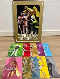 TIGER&BUNNY The Rising 브로셔 전종 칼럼 카드 첨부