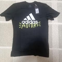 adidas ブラック Tシャツ S GL217