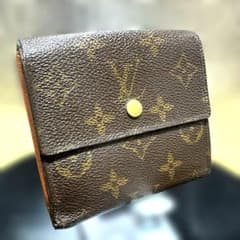 15★在庫セール/優良品♪モノグラム Wホック折財布 ⑤☆在庫セール/内側優良品 ♪モノグラム Wホック折財布 - メルカリ