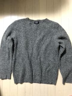APC 厚手ニット グレー RUE MADAME PARISのサムネイル