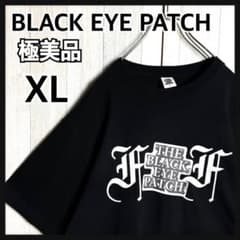 3981【未使用級・極美品・XL】ブラックアイパッチ センターロゴ T 