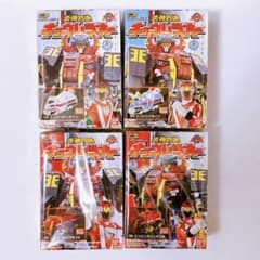 希少・未開封】 ミニプラ ゴーオンジャー 炎神合体キョウレツオー 全4