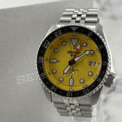 美品】セイコー5 4R34-00A0 自動巻 SSK017JT イエロー 箱付 - メルカリ