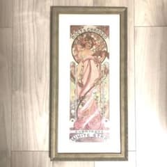 3/8迄☆ミュシャ モエエシャンドン ホワイトスター 額縁入り - メルカリ