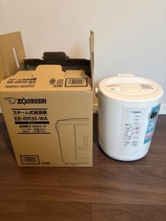 【美品】象印 スチーム式加湿器 EE-RR35-WA 【2021年度製】 象印 スチーム式加湿器 EE-RR35-WA 2021年製 - メルカリ