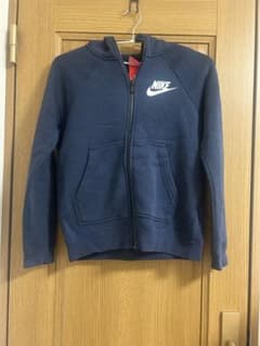 NIKE ジップアップパーカー ネイビーのサムネイル