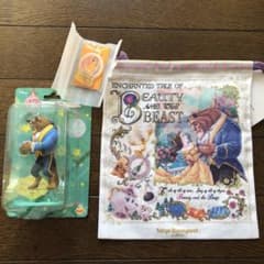 ディズニーハッピーくじ　野獣　巾着　美女と野獣のサムネイル