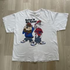 《希少》90s USA製 LooneyTunes Tシャツ 古着 ストリートのサムネイル