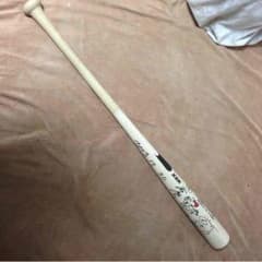 谷夫妻直書サイン入りバットのサムネイル