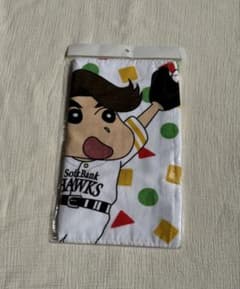 Softbank Hawks ✕ 짱구 콜라보 페스타올 주동 선수 신품