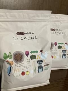 ゴ*ヤ様 シニアのためのこのこのごはん 1kg ドッグフードのサムネイル