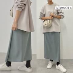 BEARDSLEY ビアズリー ダンボールフレアカットソー 軽量 ポケット有 