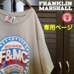 古着★FRANKLIN MARSHALL／BIGロゴ Tシャツ／L size。のサムネイル