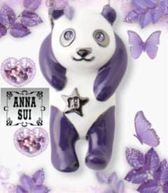 ANNA SUI Panda Motif Earrings Panda Accessories