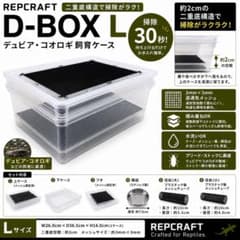 掃除簡単】デュビア飼育ケース 二重底構造 デュビア・コオロギ飼育に
